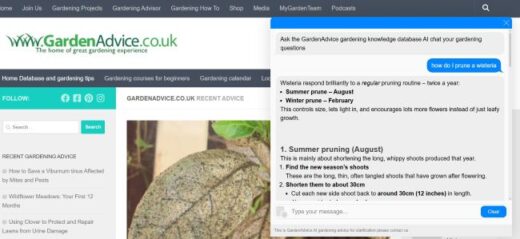 Welcome To GardenAdvice.co.uk Gardening tips and advice database with ...